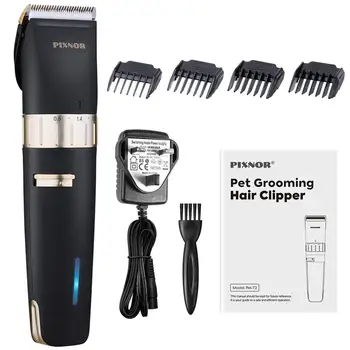 

Professional Pet Grooming Clipper Safe Rechargeable Fineness Multi-Functional Pet Hair Clippers Grooming Kit for Dogs Cat Puppy