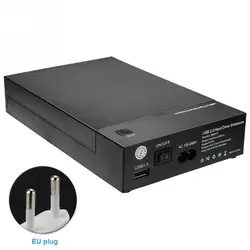 2,5 дюймов 3,5 дюймов USB 3,0 SATA HDD Box HDD жесткий диск внешний жесткий диск Корпус черный (ЕС Plug)