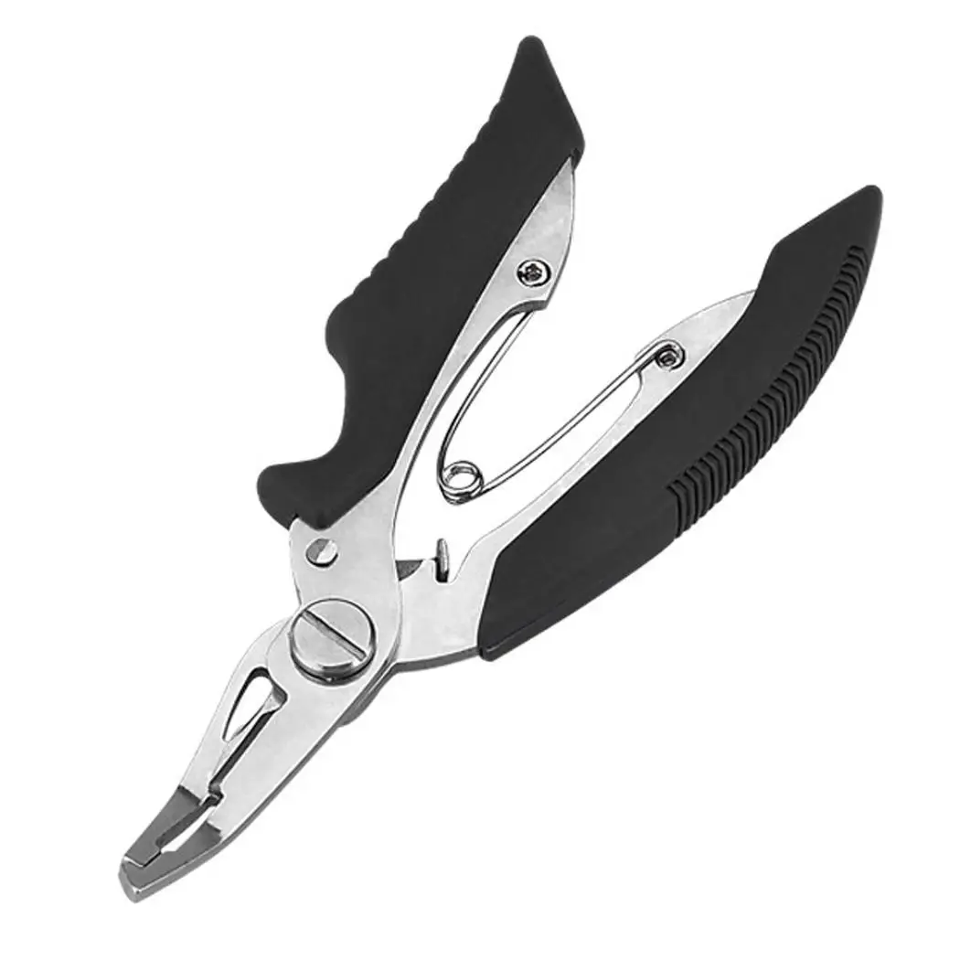 

Multi Function Fishing Pliers Fish Hook Remover Nylon Bag Split Ring Plier Fixed Lock, Multi-function Tools