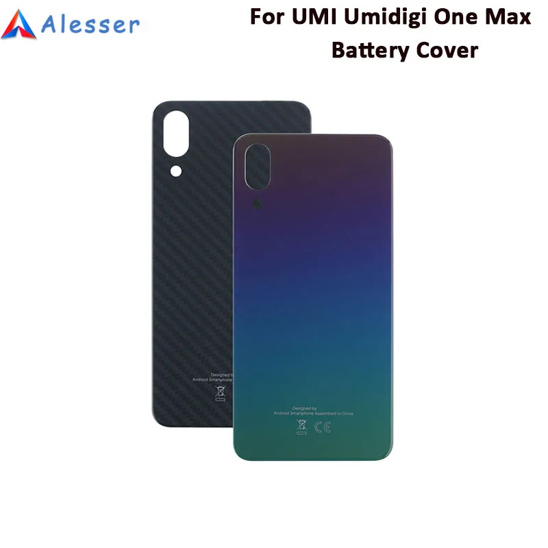 

Alesser For UMI Umidigi One Max Battery Cover Protective Battery Back Cover Fit Replacement For UMI Umidigi One Max Bateria Case