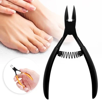 

2Pcs/Set Professional Toenail Care Tool Ingrown Toenail Clipper Cuticle Nipper Kit a