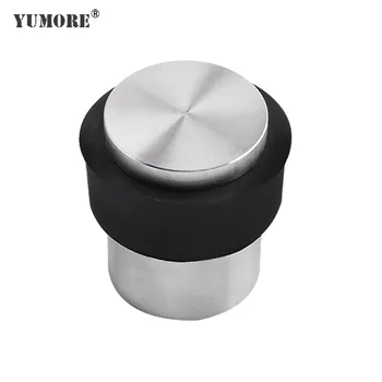 

Door Stopper Wood Door Holder Casting Floor-mounted Door Stops 2pcs