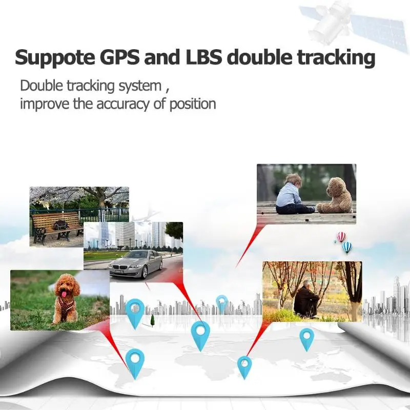 Автомобильный GF08 мини SMS GPS трекер GSM GPRS устройство отслеживания в реальном