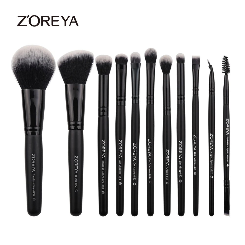 

Make Up Brushes 3/4/7/9/11pcs Powder Blush Makeup Brushes Set Foundation EyeShadow Blending Maquiagem Cosmetic Brush