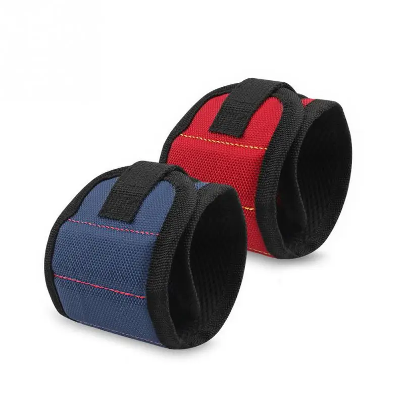 

Magnets Screws Nails Drill Bits Electrician Bag Magnetic Wristband Portable Small Tool Bag Magnetic Bracelet For Tools