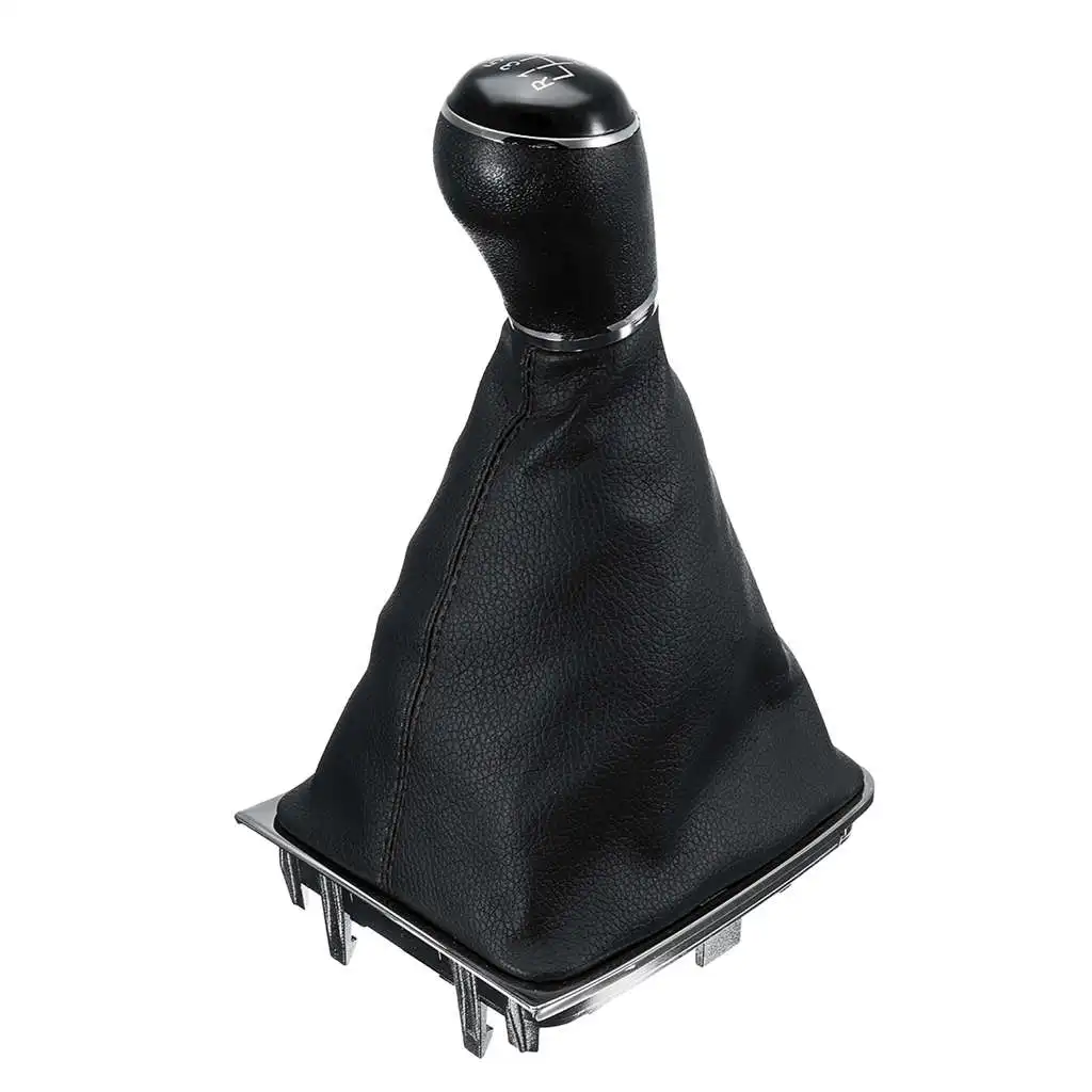 Car Replacement Gear Stick Shift Knob + Gaiter Boot Cover For V w Golf