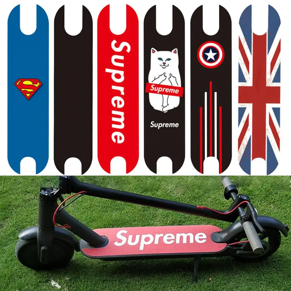 

2019 New Scooter Pedal Protection Sticke Waterproof Sunscreen Personality Sandpaper For MI Mijia M365 Scooter Accessories