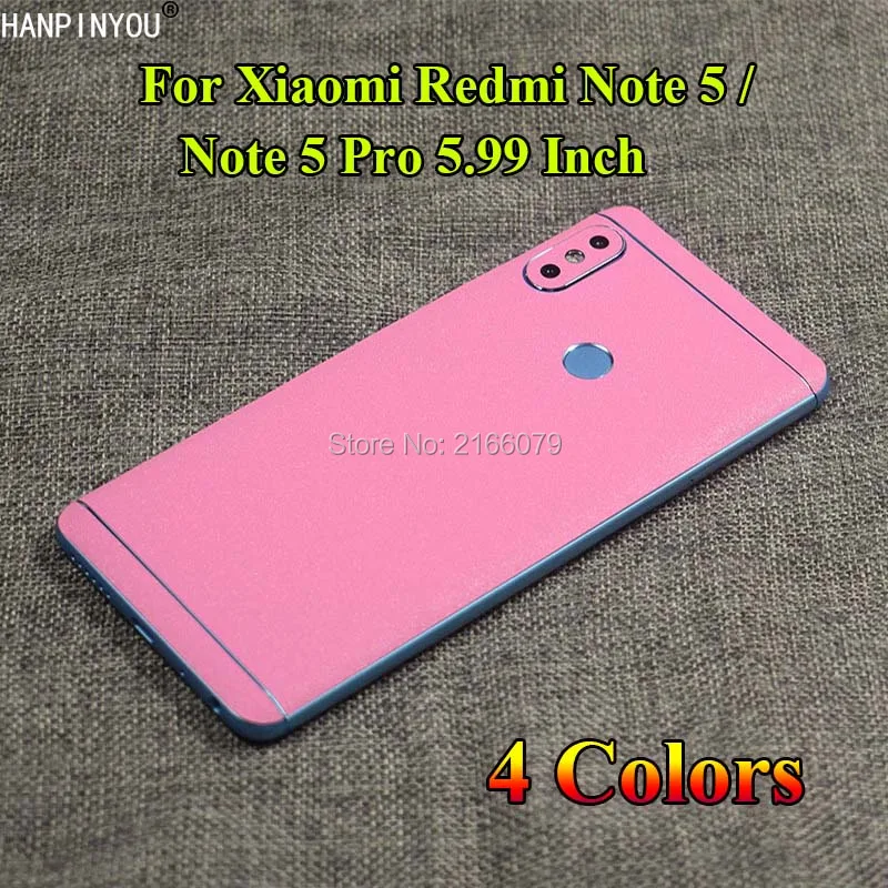 

For Xiaomi Redmi Note5 / Note 5 Pro 5.99" Luxury Full Back Flash Point Matte Cover Film Protection Skin Decal Twinkle Sticker