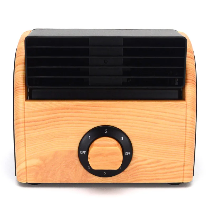 

Mini- Small Home Electric Fan Dormitory Air Conditioner Charge Small Fans Office Desktop Student Bed Nothing Leaf Fan Us Plug