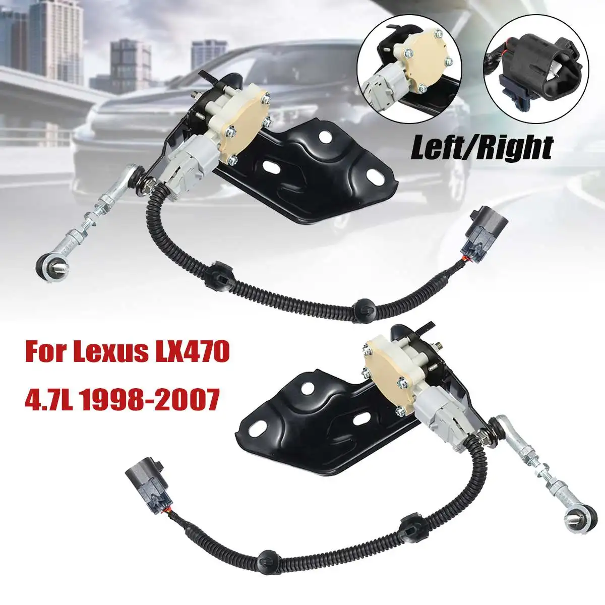 

89408-60011 89407-60022 Rear Height Control Sensor For Toyota 4Runner Land Cruiser Prado Grj-120 for Lexus GX470 2002-2009