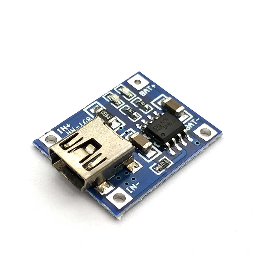 TP4056 5 в TENSTAR ROBOT 1A Micro USB 18650 литиевая батарея зарядная плата модуль зарядного