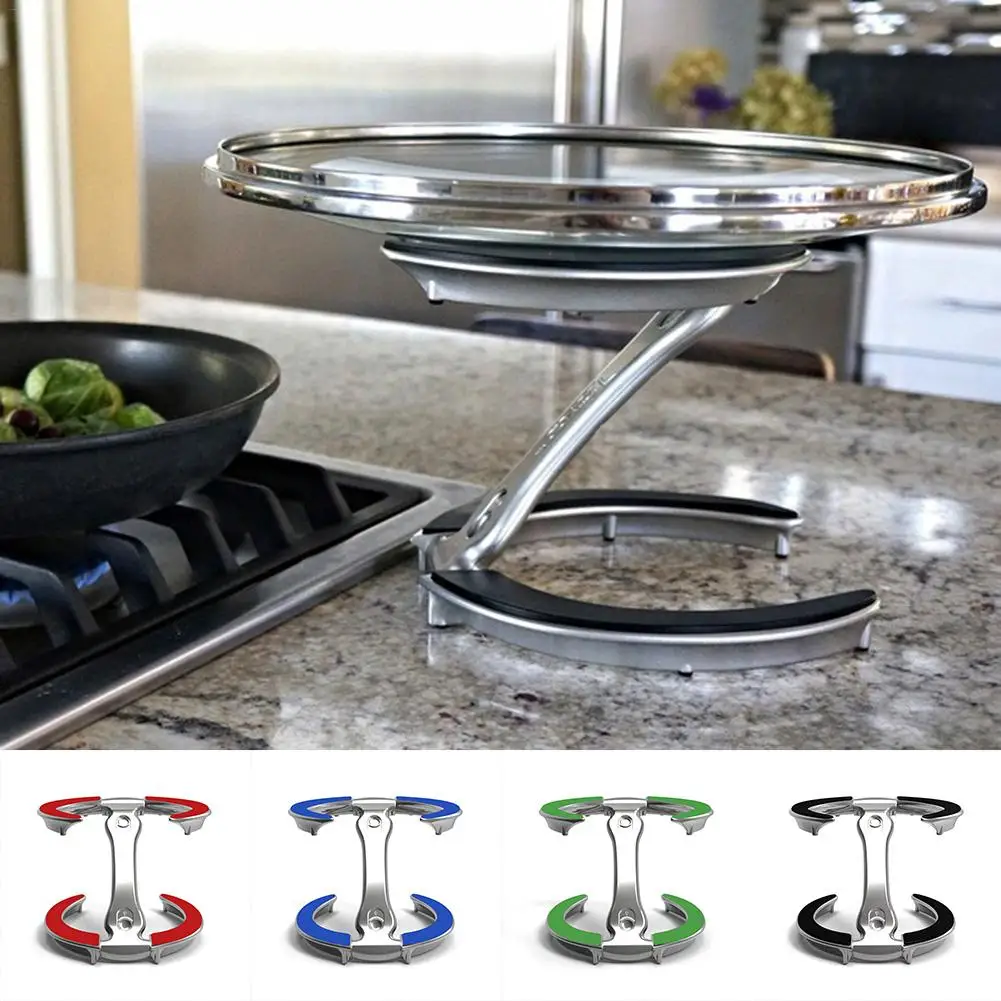 

Innovative Multifunction Holder Stable Non-slip Tableware Kitchenware Bracket Hotel Storage Support Rack Portable Kitchen Tool