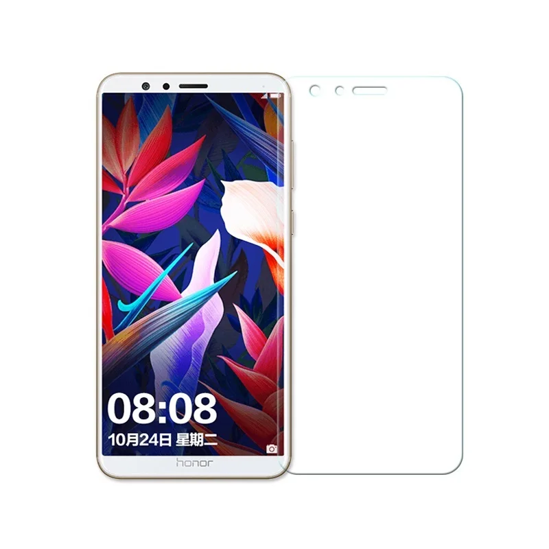 1 шт. закаленное стекло для Huawei Honor 7X Защитная пленка экрана HD на мобильный телефон