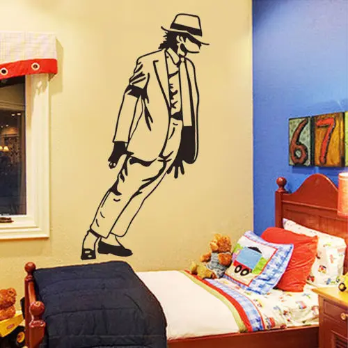 

DIY Michael Jackson Dancing Vinyl Wall Decals Removable Sticker Home Room Decor