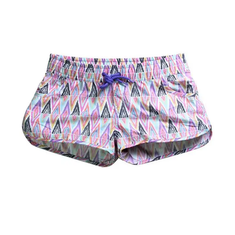 

Brand Quick-drying Women Shorts Swimwear Swimsuits Woman Boardshorts Polyster New Trunks Bermuda Casual Trunks