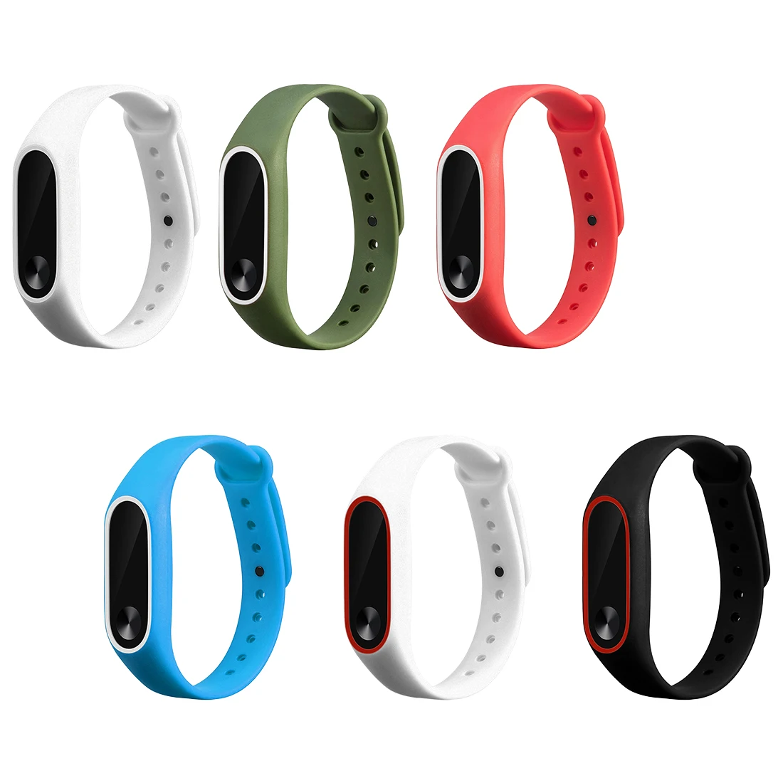

2 Generation Wristband New Millet Bracelet Contrast Color Anti-lost Strap Casual Wild Color Bracelet Expression