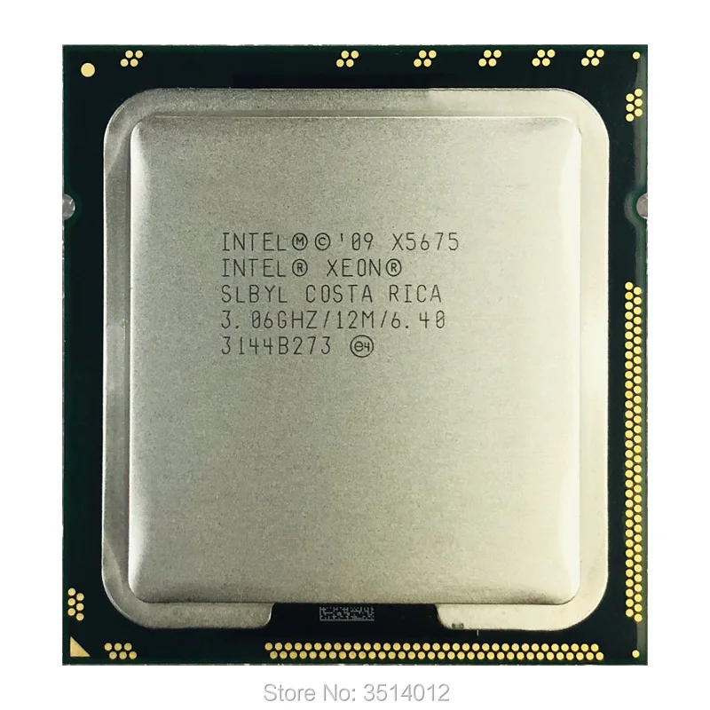 

Intel Xeon X5675 3.0 GHz Six-Core Twelve-Thread CPU Processor 12M 95W LGA 1366