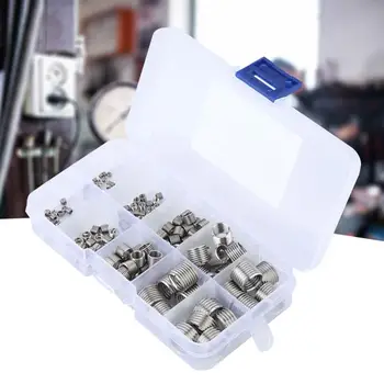 

stainless steel wire insert 145Pcs/set Stainless Steel Wire Screw Sleeve Thread Repair Insert Kit Tool Set helicoil kit