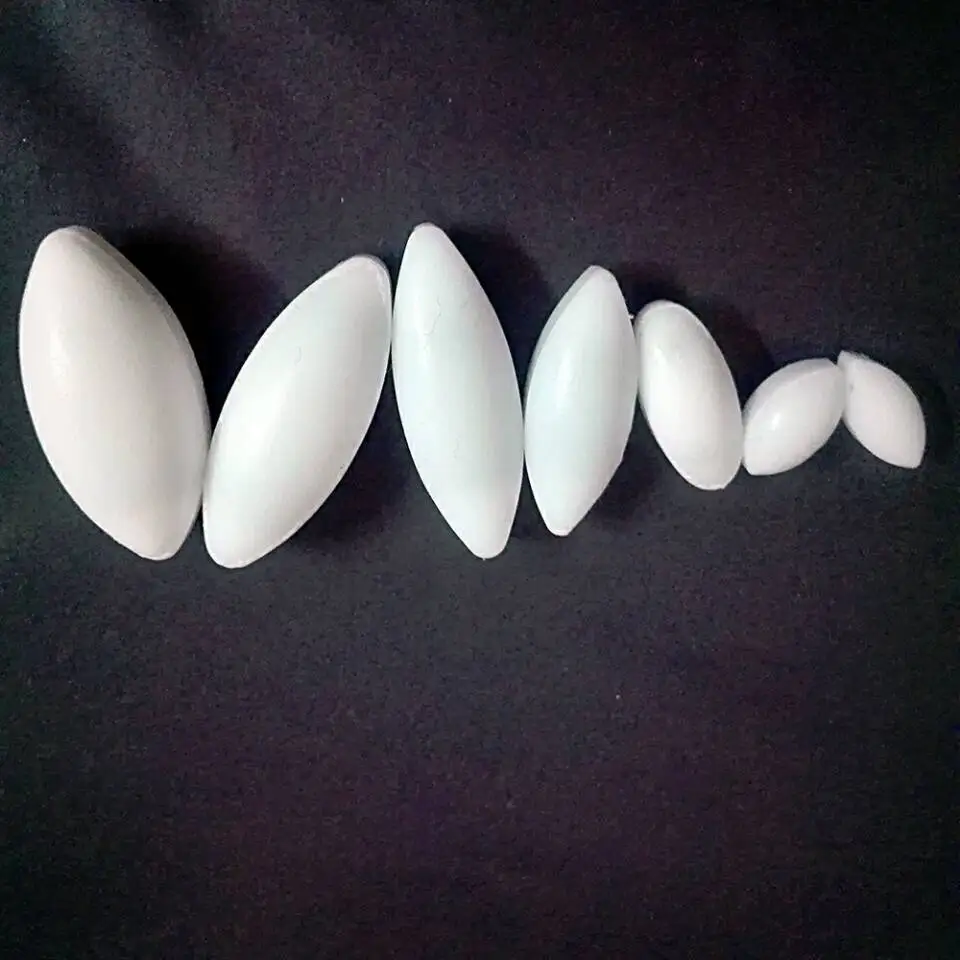 

7pcs Mixed size PTFE Magnetic Stirrer Mixer Stir Bars Olive shape Stirring Bars PTFE Stir Rod Spinbar