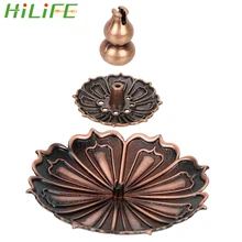 HILIFE курильница база Plug 3 шт./набор курильница для благовоний небольшой держатель для благовоний в рулонах домашний декор Классическая ладана в виде лотоса