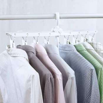 

Rotating Hanger Multifunction Save Space Reversible Wardrobe Storage Racks Clothes Drying Rack Circle Clothes Hanger