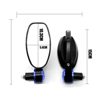 

UNIVERSAL Motorcycle 7/8" BAR END MIRRORS Side Rearview mirror For z800 z750 tmax 530 ktm duke 125 ktm duke 390