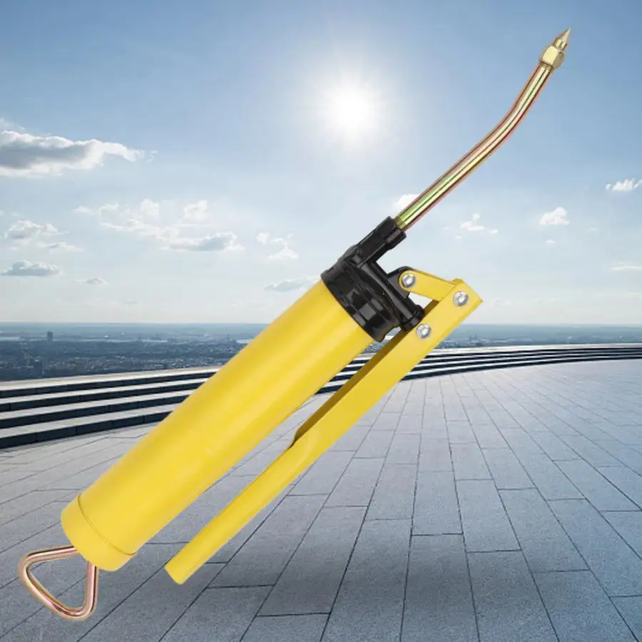 200CC Lever Action Air Grease Gun Portable Pneumatic Greaser Cartridge