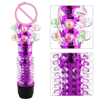 Particles Vibrating Dildo G Spot Clitoris Stimulator Pussy Massager Adult Sex Toys for Women Masturbator Vibrator Sex Shop 3