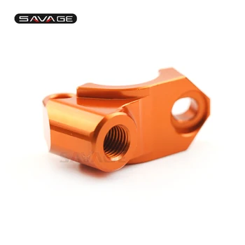 

Left Mirror Adapter For KTM 690 DUKE/SMC-R/ENDURO R, 1290 SUPER ADV, 1190/1050 Adventure Motorcycle Clutch Bar Clamp Cover