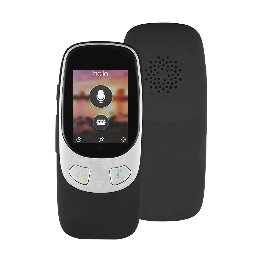 

Smart Language Voice Translator Device Translation 31 Language 2.0" TouchScreen Support Wifi BT for Learnning Traveling Business