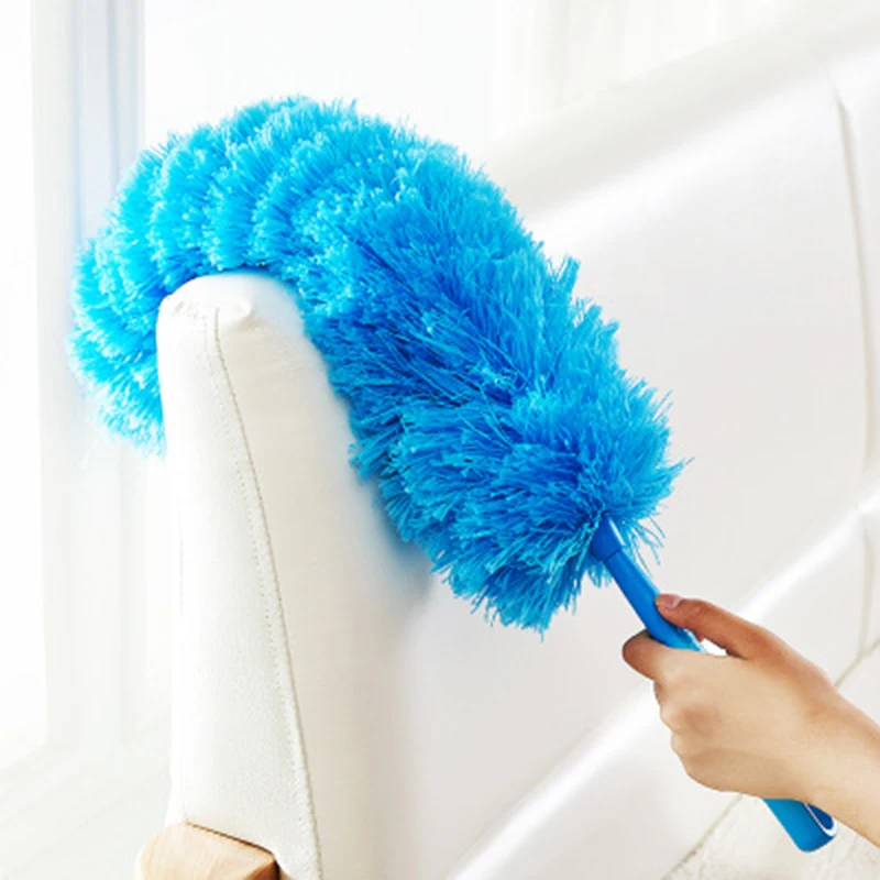 

EXTENDABLE TELESCOPIC MAGIC MICROFIBRE CLEANING FEATHER DUSTER EXTENDING BRUSH