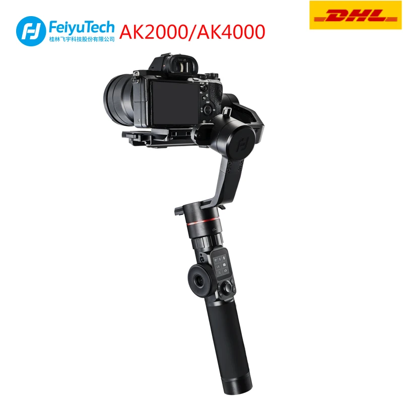 FeiyuTech AK2000 AK4000 3-Axis Handheld Camera Stabilizer Gimbal for DSLR Sony Canon Panasonic GH5 Nikon Estabilizador De Camera