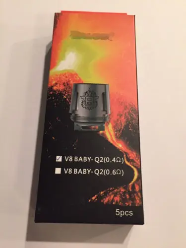 Smoke Для V8 BABY Q2 0.4ohm 5 шт катушечная головка для TFV8 Baby Beast Tank | США|Трубки и аксессуары