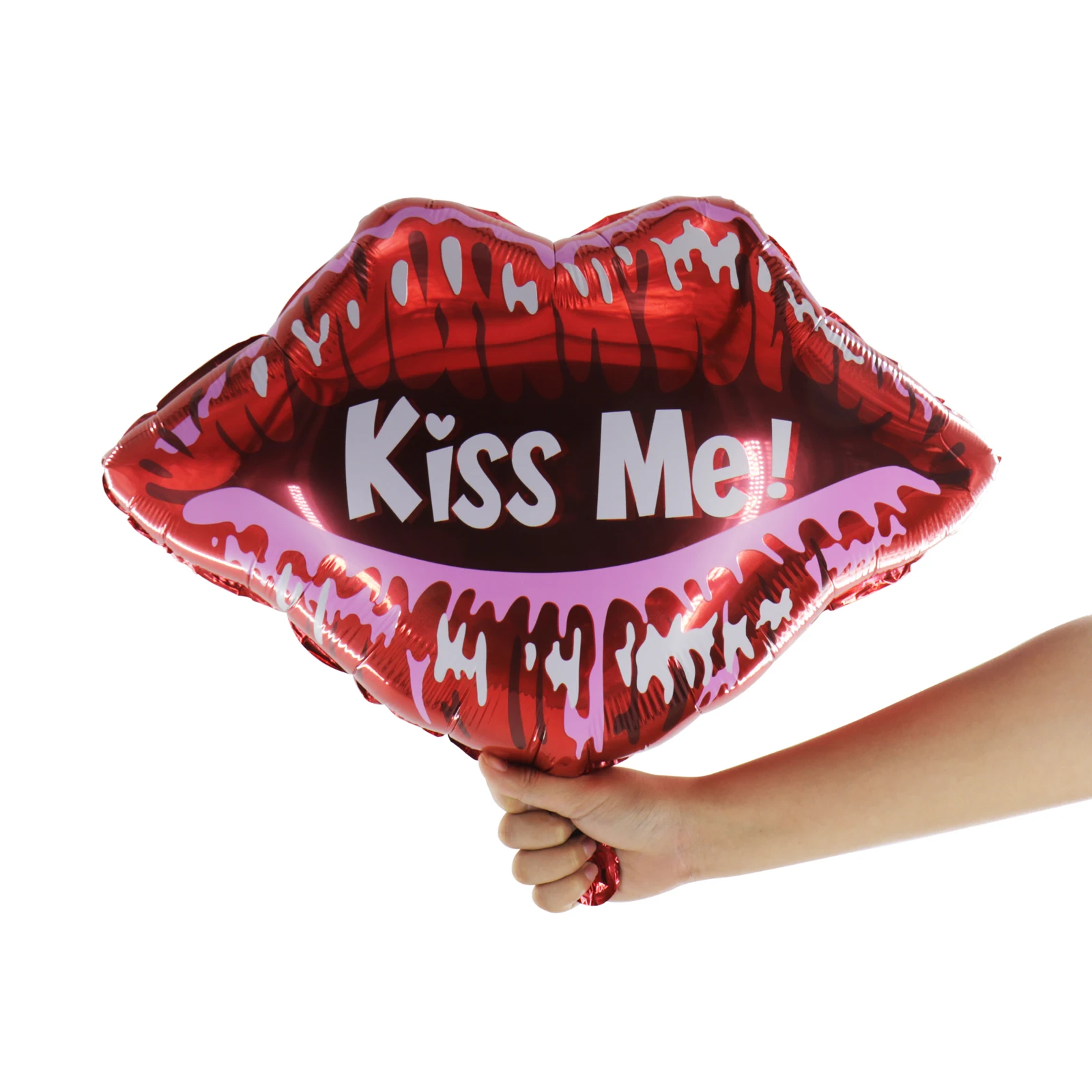 1 шт. воздушные шары с гелием для губ Love Globos розовый красный воздушный шар на День