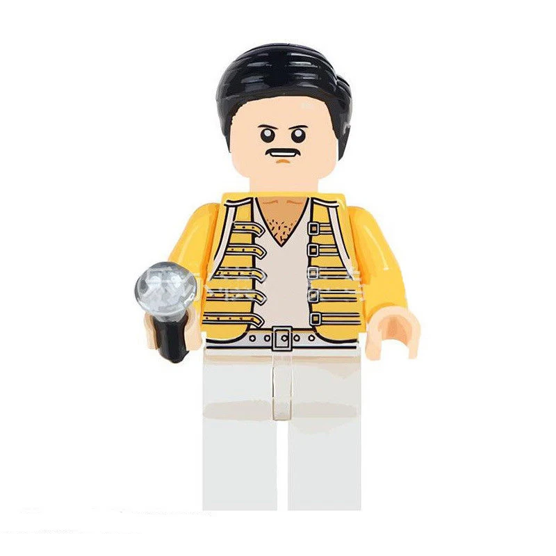 

Queen Rock Band Action Figure Freddie Mercury Model Toy Collection Gift