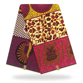 

Real Wax Veritable Wax Fabrics 100% Cotton African Ankara Fabric 2019 Cheap Fabrics Wholesale Wax Print Fabric Pagne Africain