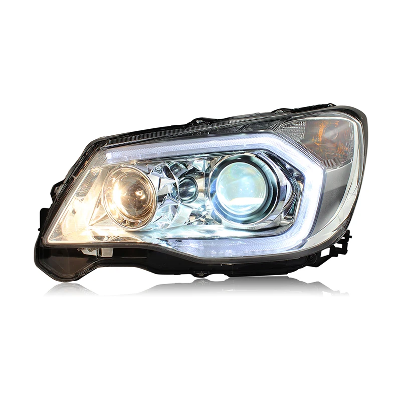 Головной светильник в сборе для Subaru Forester 2013 2014 2015 2016 светодиодный