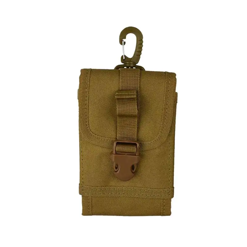 

1 Pc Small Bag Tactical Durable Multifunctional Waterproof Tiny Packet Phone Pouch Waist Belt for Camping Hiking Riding