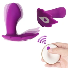 Wireless Remote Wearable Strapless Dildo Vibrator Panties 10 Vibrating G-Spot Strapon Clitoris Stimulator Vibrator for Women Sex
