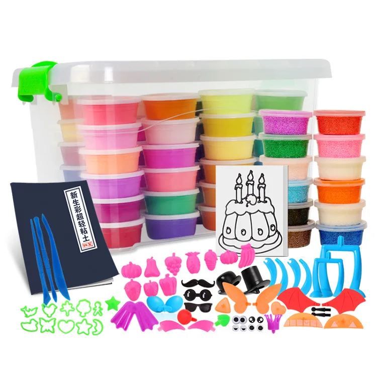 

Clay Toys Of Many Colors Stimulate Children's Creativity And Hands-on Ability