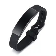 Разноцветные силиконовые браслеты для мальчиков и девочек размер регулируемые спортивные наручные украшения