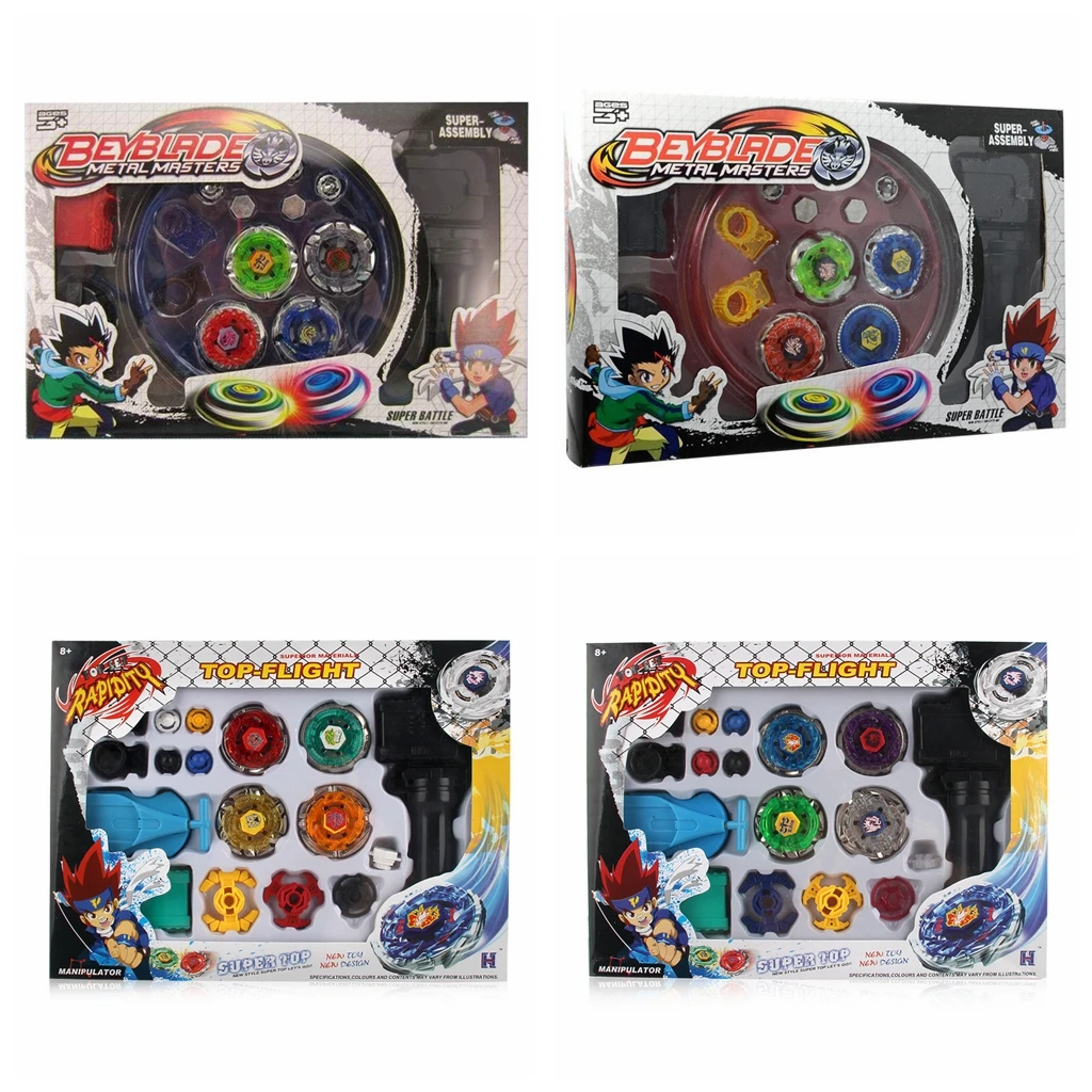 

XINTOCH Bayblade Toy Beyblade Burst Boxed 4D Set Constellation with Launcher Metal Gyro Spinning Top Gift for Kids Drop Shipping