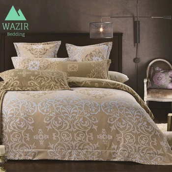 

WAZIR Luxury Palace Style High Grade beige Bedding Set Duvet Cover set Pillowcase comforter bedding sets bedclothes bed linen