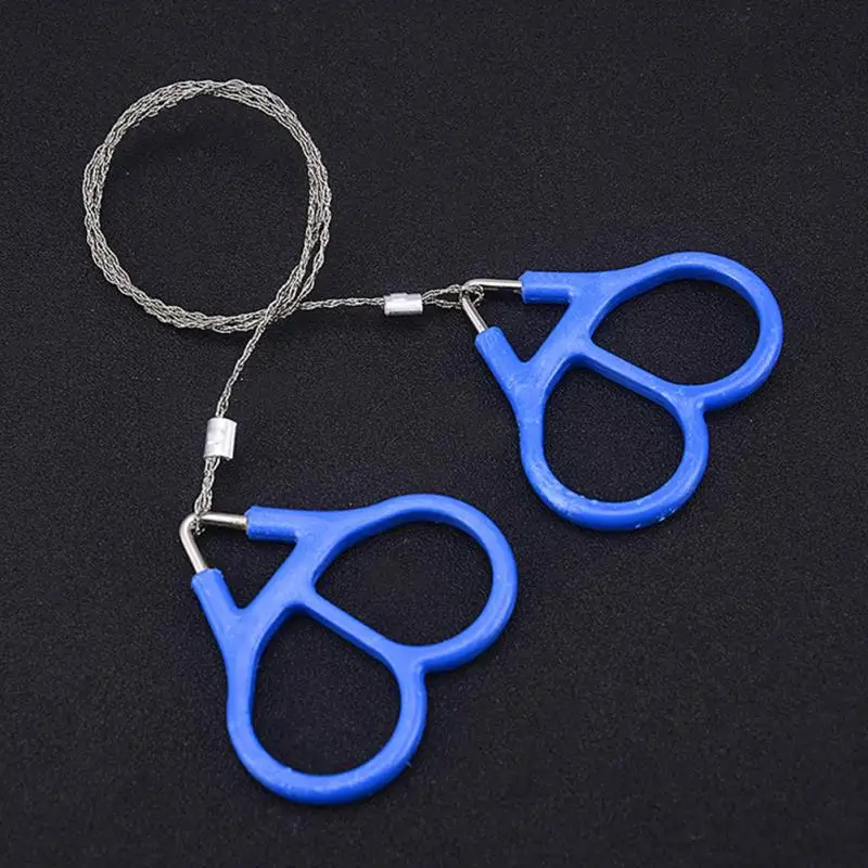 

Scroll Emergency Gear for Travel Camping Hiking Tool High Strength Portable Outdoor Steel Wire Saw Ring