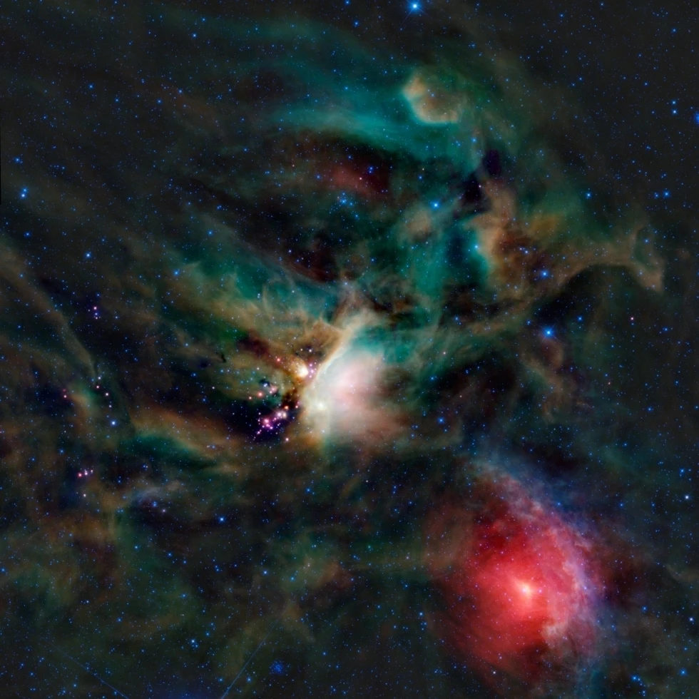 Облачный комплекс Rho Ophiuchi (28x27) | Дом и сад