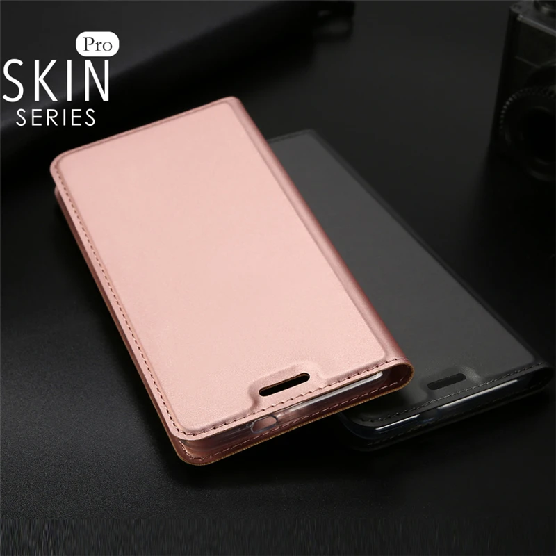 Кожаный карманный Магнитный чехол для карт Xiaomi Redmi 6 6A Note Pro водонепроницаемый
