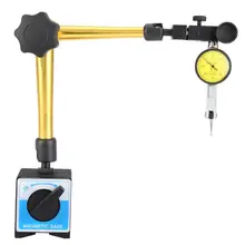 Магнитный Гибкая основа держатель мульти-угол регулируемый магнитный держатель-стойка для шлифовального станка алюминиевый сплав желтый