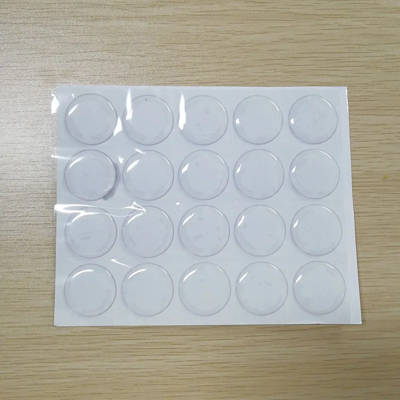 Self Adhesive Stickers 40Pcs Round 3D Crystal Epoxy Adhesive Circles Bottle Cap 25MM Transparent Resin Patch Dots Bottle Cap Crafting DIY self adhesive stickers adhesive stickers