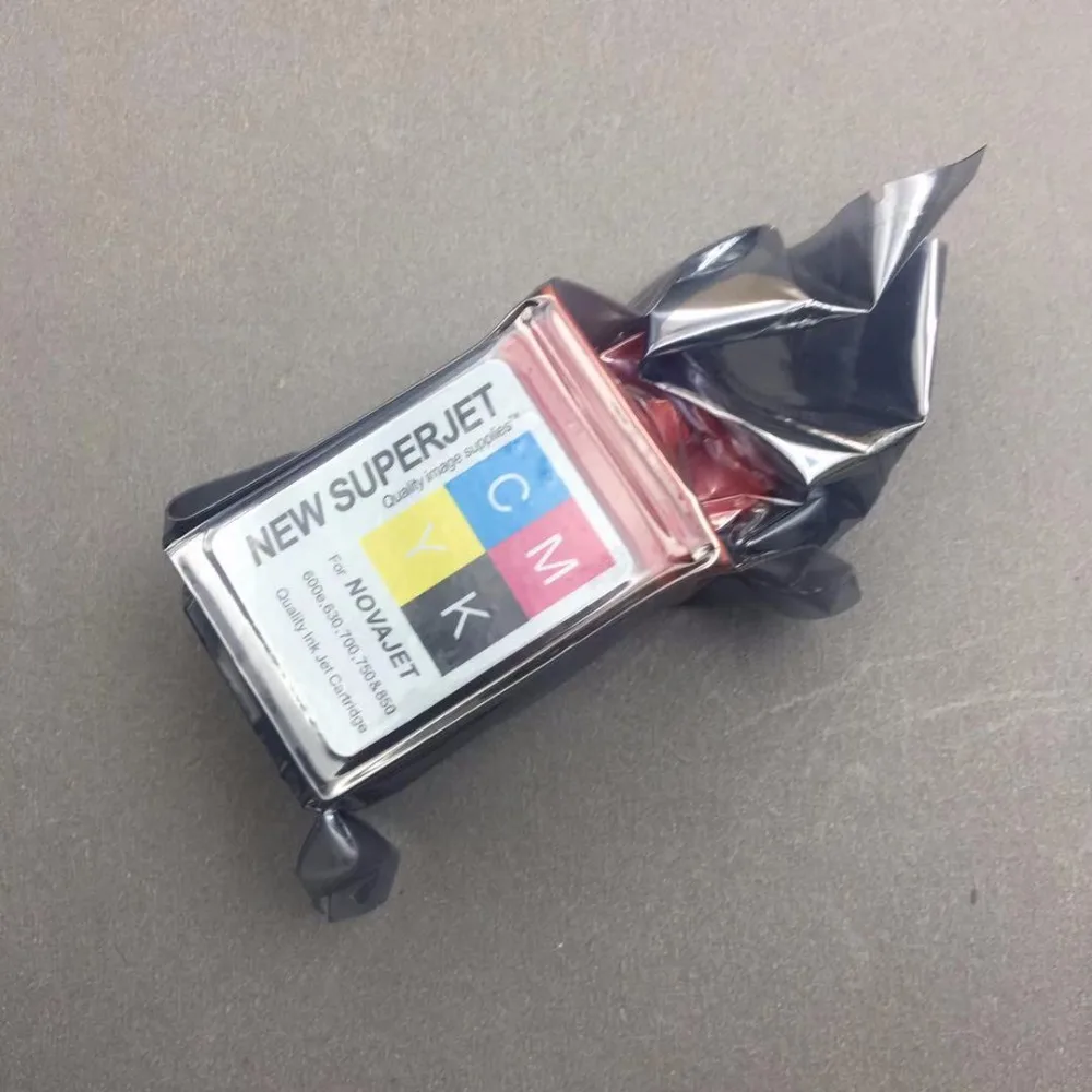 4 шт. чернильный картридж CMYK для принтера lecai encao novajet 750 505 600 630 500 736 850 880 печатающая