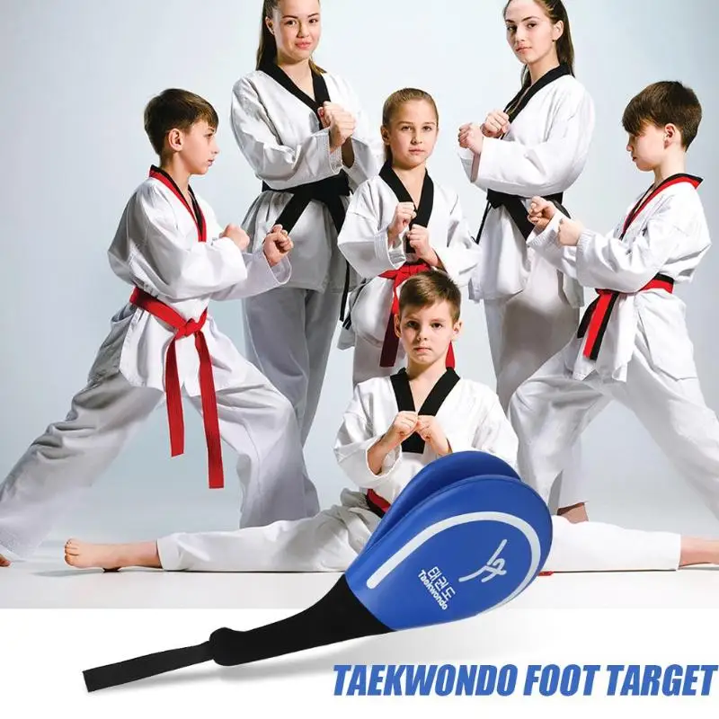 Двойной удар цель для тхэквондо наколенники Прочный Удар Pad Target Tae Kwon Do карате
